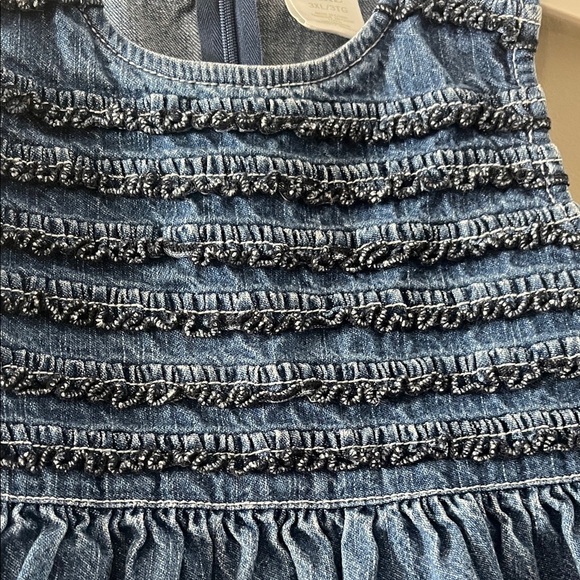 Roots Blue Denim Kids Casual Dress - Picture 4 of 7